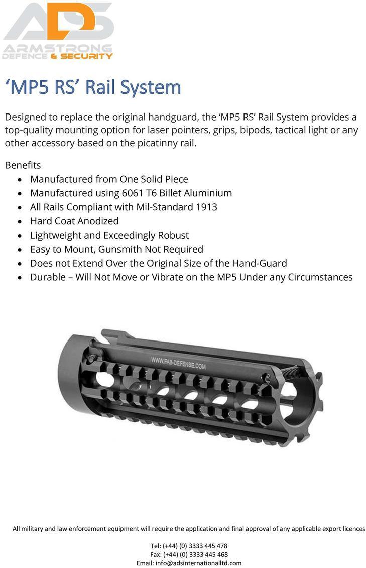 ‘MP5 RS’ Rail System