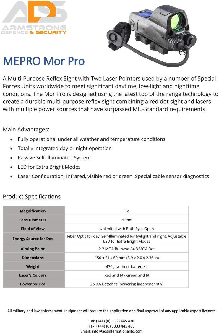 MEPRO Mor Pro