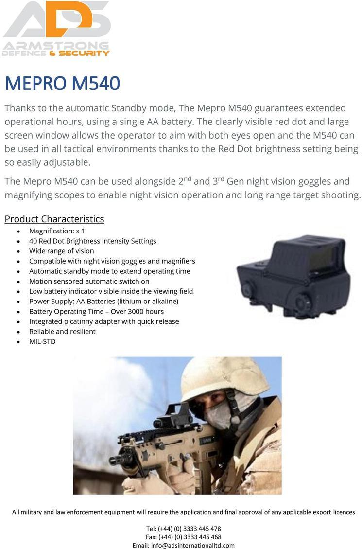 MEPRO M540