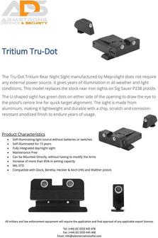 Tritium Tru-Dot Sight