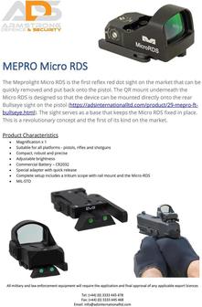 MEPRO Micro RDS