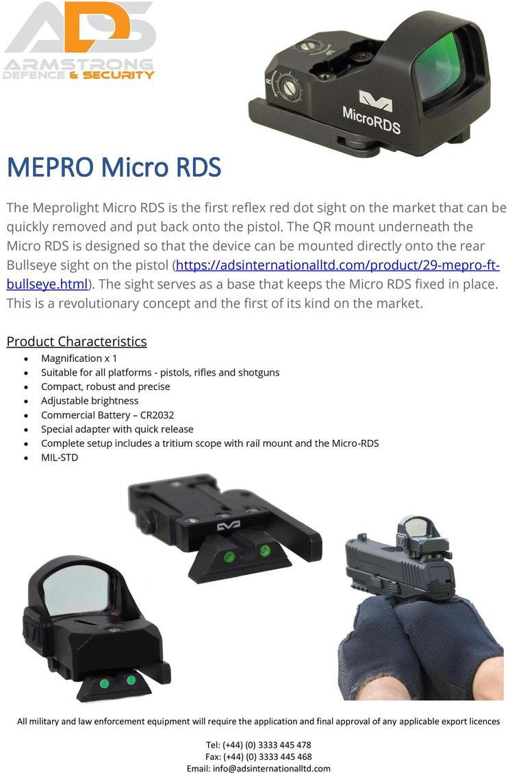 MEPRO Micro RDS