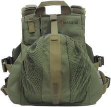 Masada Plate carrier with an inner belt - green