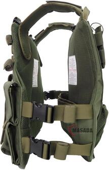 Masada Plate carrier with an inner belt - green