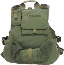Masada Plate carrier with an inner belt - green