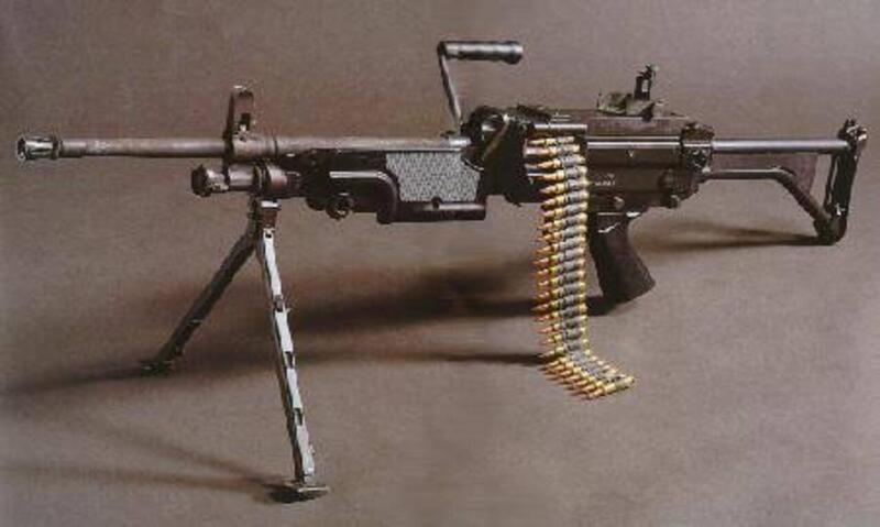 FN Minimi 5.56 x 45mm Squad Automatic Weapon